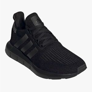 Adidas Triple Black Running Shoes